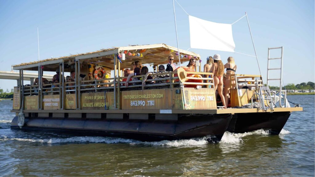 Party boat in Charleston SC