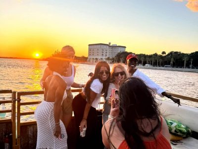 Sunset Party Cruise on the Friki Tiki